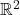 Rendered by QuickLaTeX.com \mathbb{R}^2